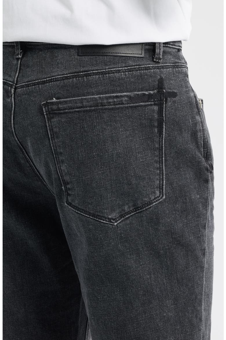 Bryant Gradient Skinny Jeans, Alternate, color, LIGHT CHARCOAL