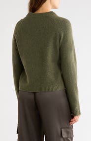 Sanctuary Zip It Crewneck Sweater