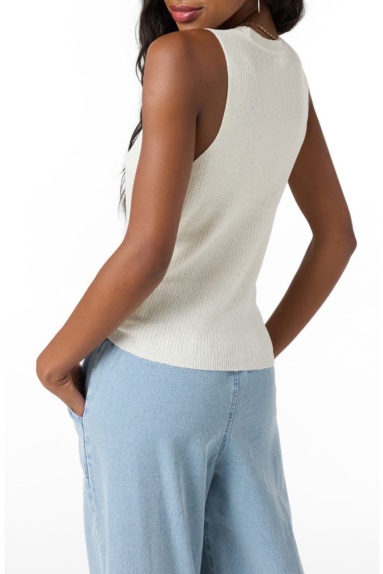 Nichola Sleeveless Sweater, Alternate, color, WINTER WHITE