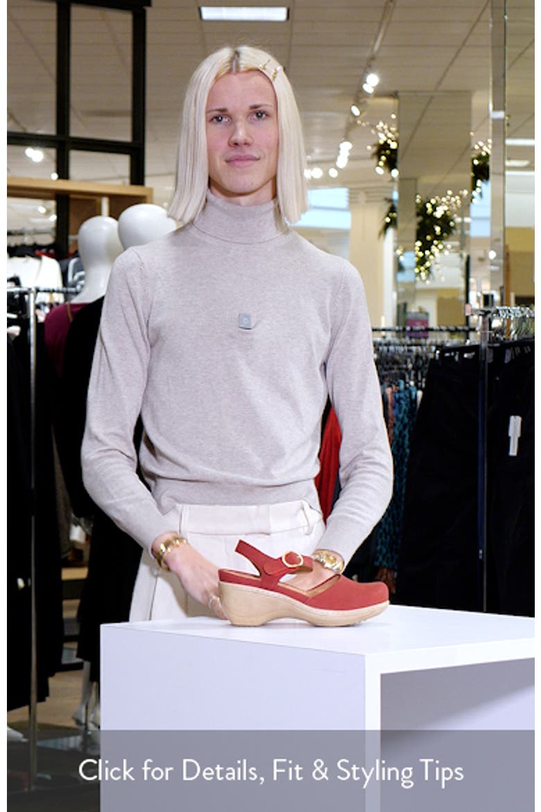 Mabelle Ankle Strap Clog video