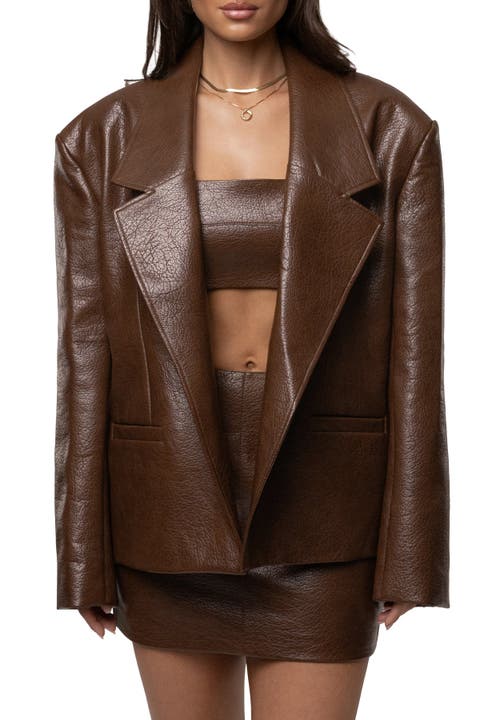 Olivia Pu Leather Jacket