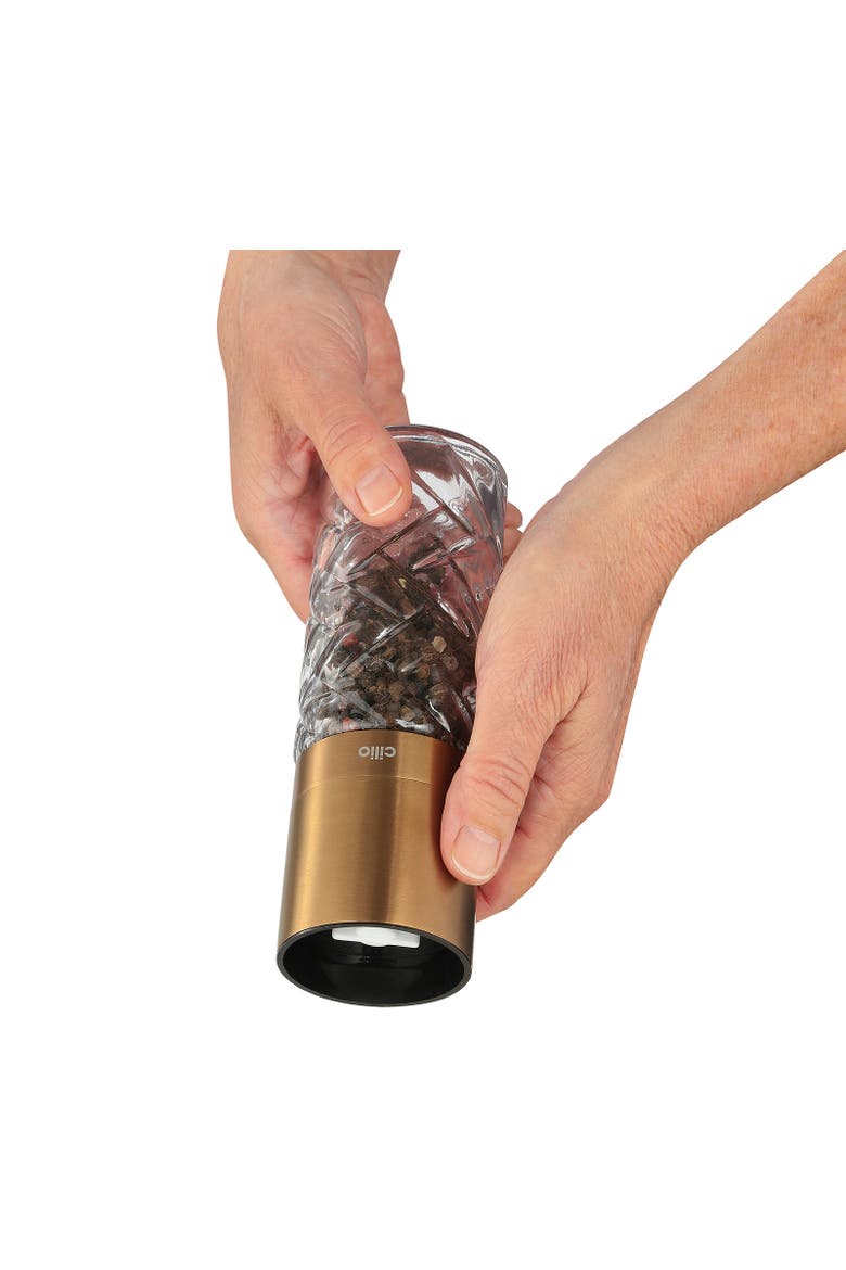 Cristallo Salt or Pepper Mill 2 Piece Set, Alternate, color, Copper