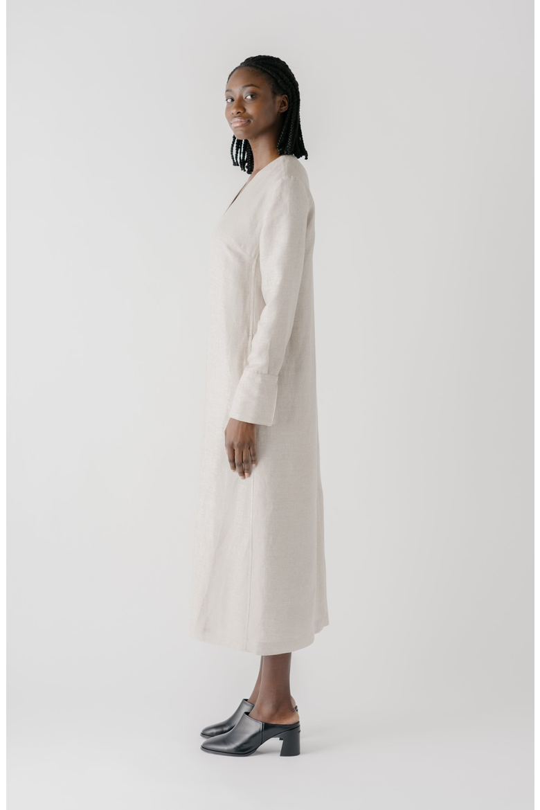 Casablanca Dress, Alternate, color, Beige