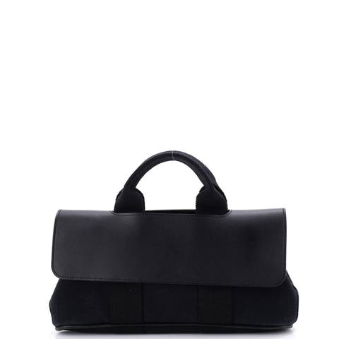 Valparaiso Bag Toile and Leather PM