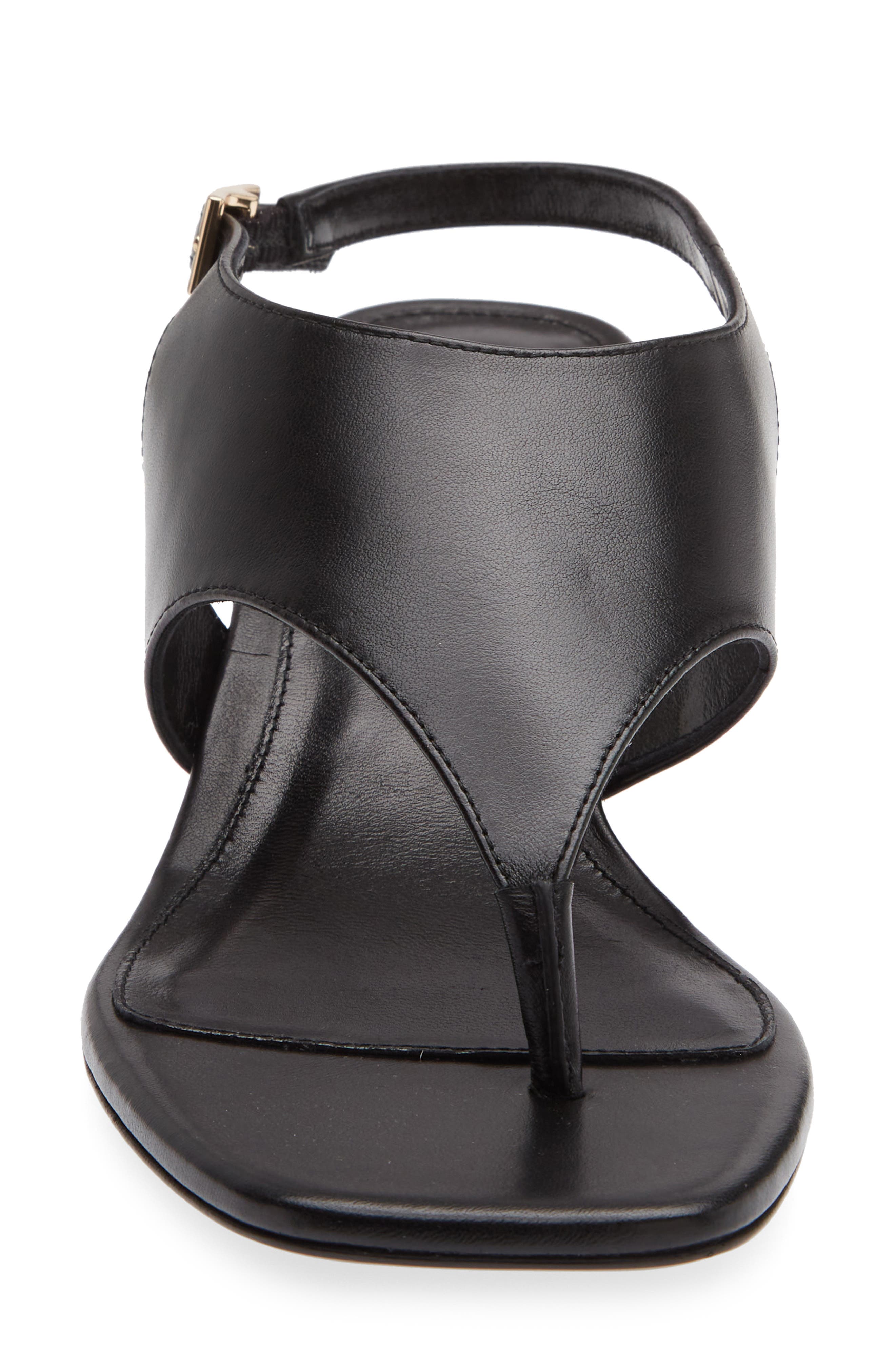 Stuart Weitzman Ankle Strap Sandal, Alternate, color, Black