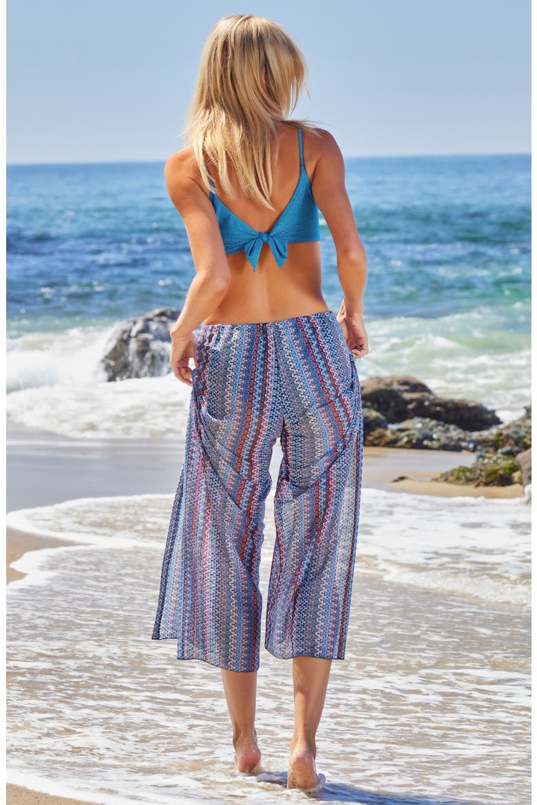 Waterway Knit Cover-Up Pants, Alternate, color, MULTI