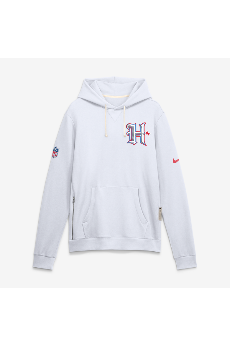 Men's Nike  White Houston Texans 2026 Rivalries Collection Standard Issue Sideline Pullover Hoodie, Alternate, color, White