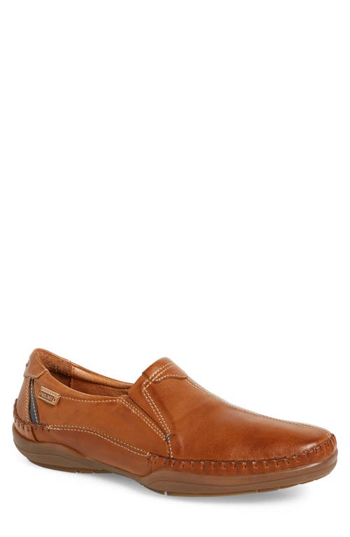 PIKOLINOS 'San Telmo' Slip-On in Brandy/Navy Blue Leather  product