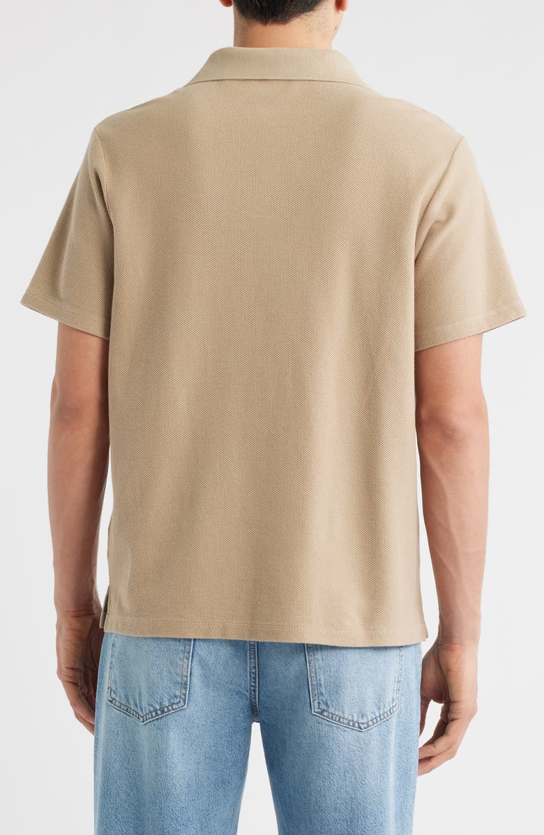 FRAME Jacquard Polo, Alternate, color, Summer Beige