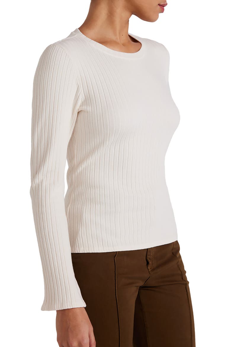 Long Sleeve T-Shirt, Alternate, color, WINTER WHITE