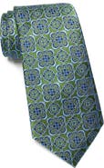 Ted Baker London Adelaide Float Medallion Silk Blend Tie
