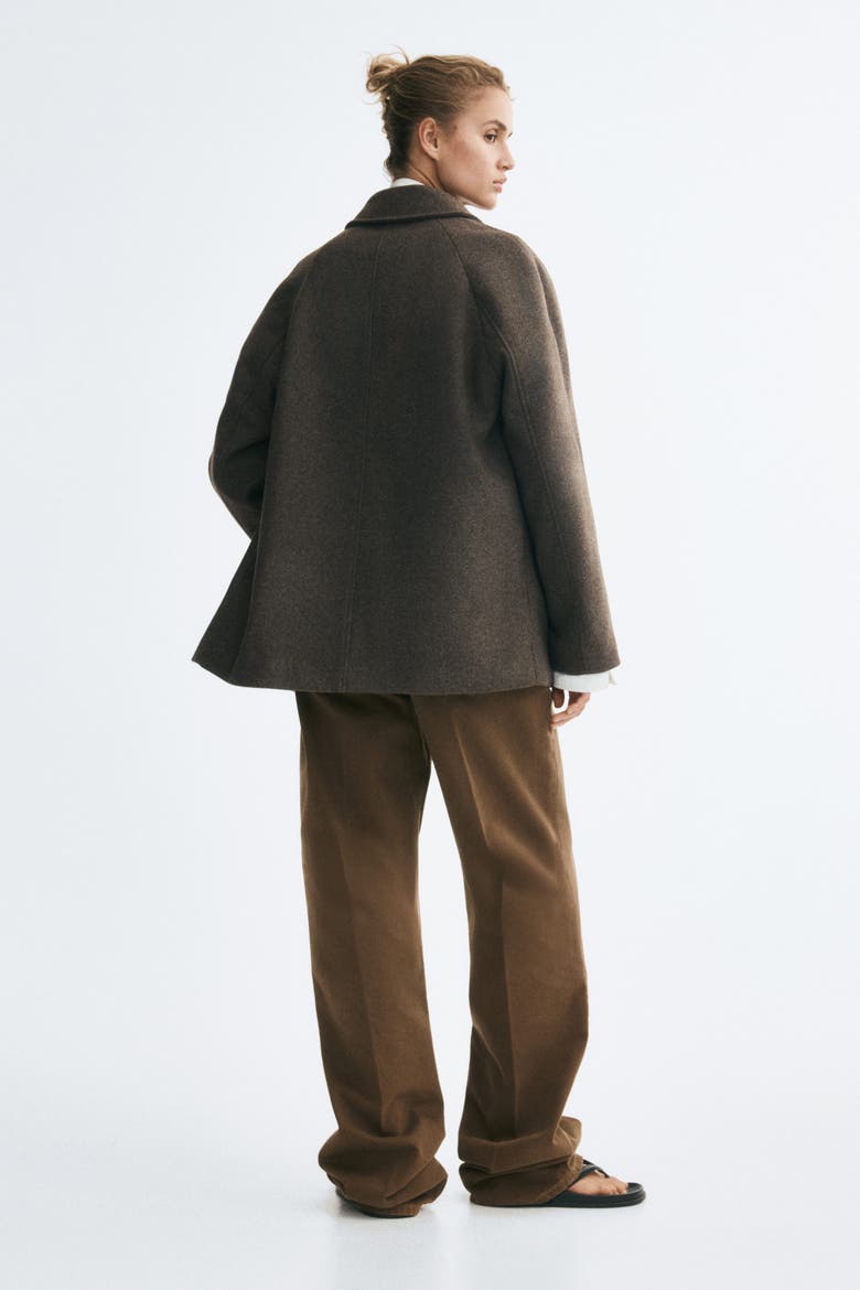 Car Coat, Alternate, color, Dark taupe