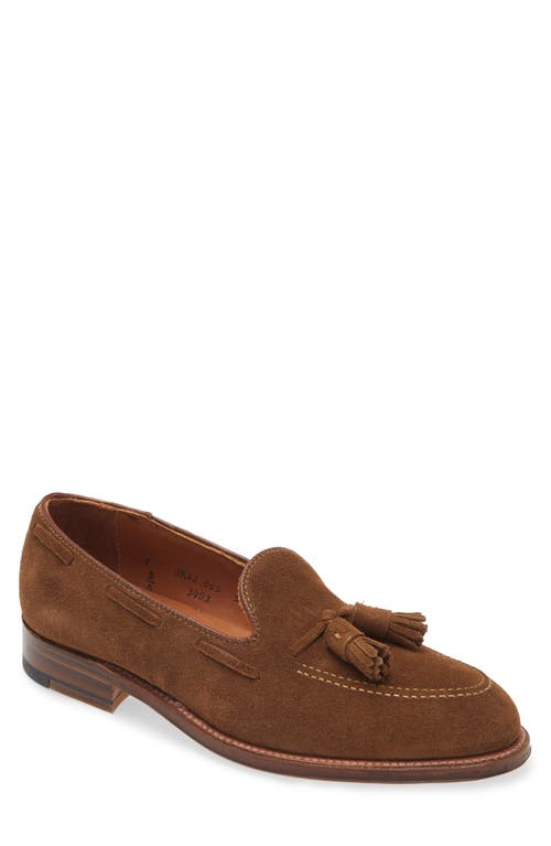 Alden Tassel Loafer in Snuff Suede  product