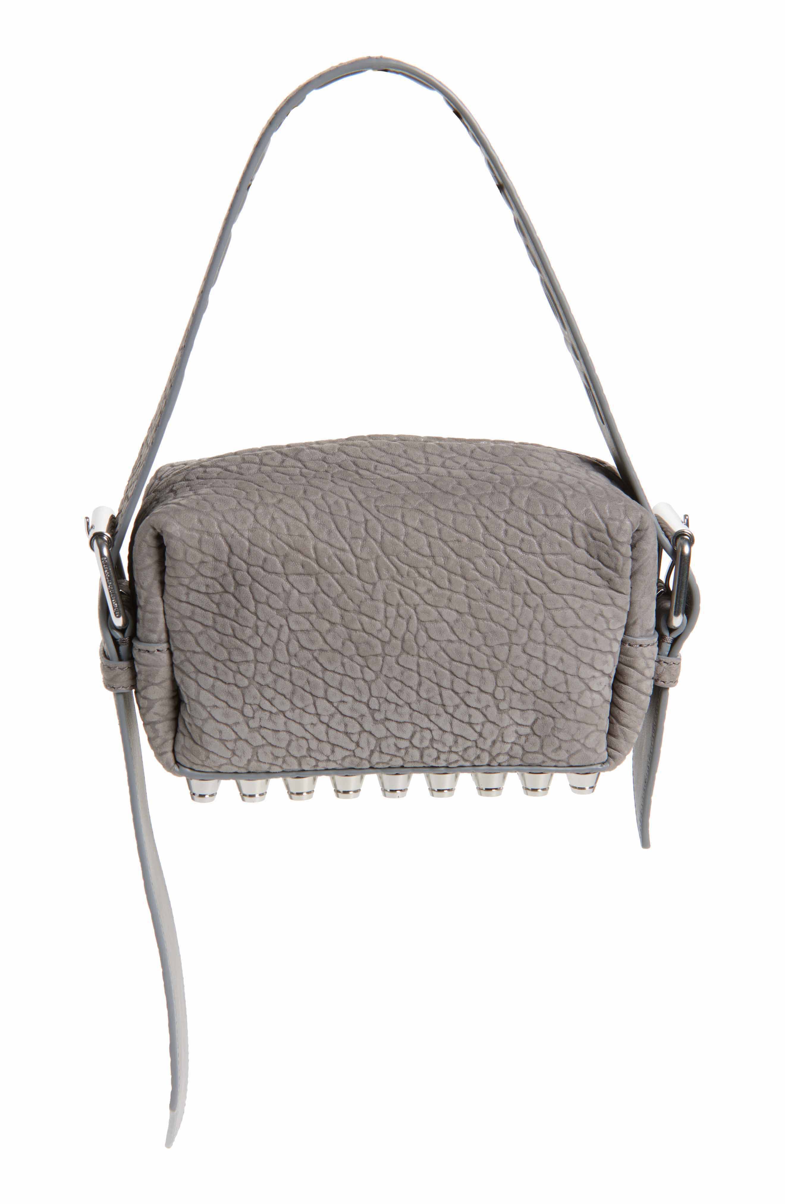 Alexander Wang Small Ricco Primal Nubuck Leather Crossbody Bag, Alternate, color, 