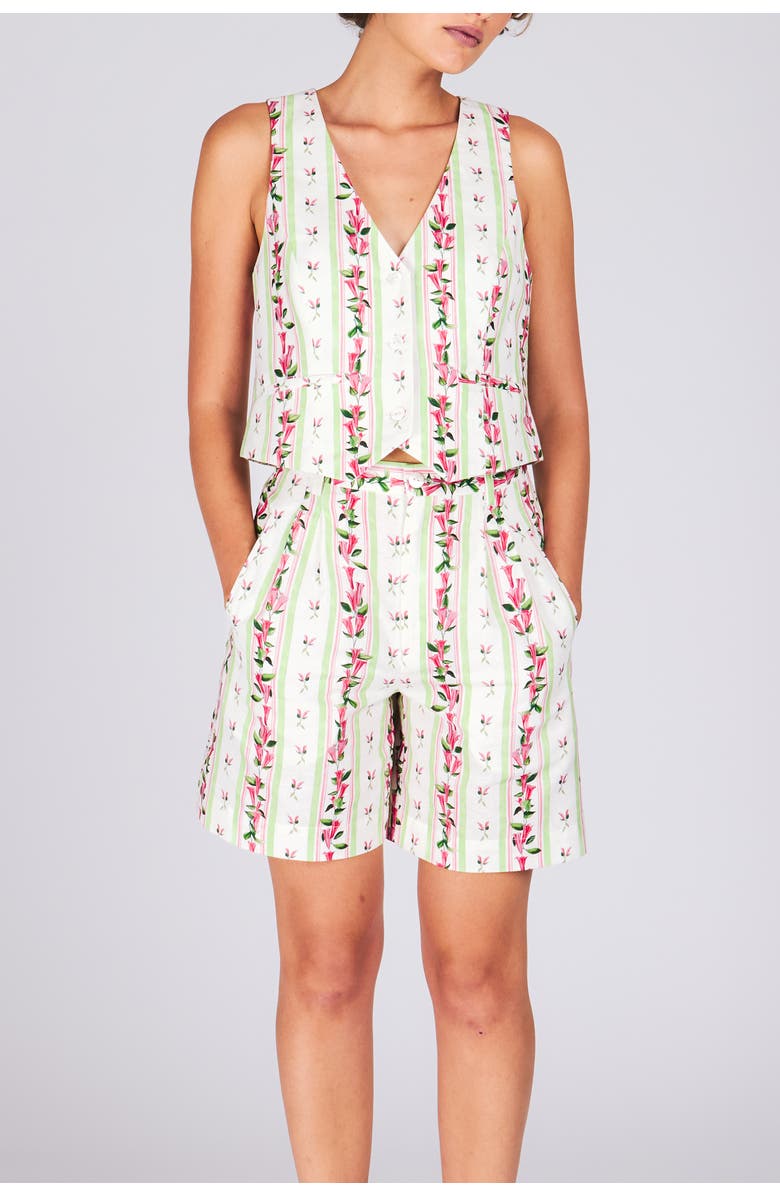 RACHEL ANTONOFF Kokomo Short, Alternate, color, Bellflower Stripe