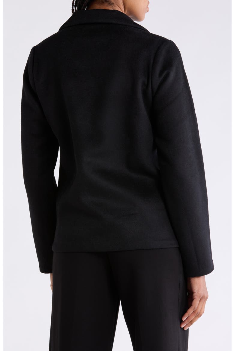 Ingrid Double Breasted Jacket, Alternate, color, BLACK