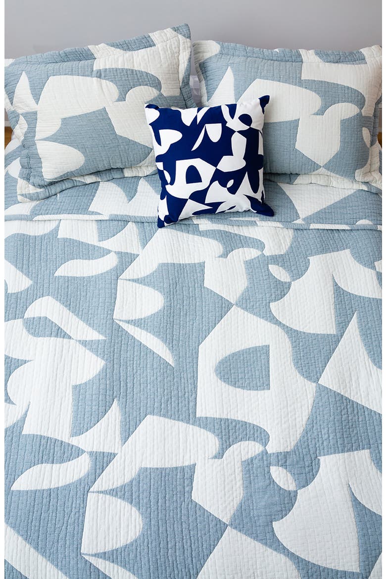 Hepta Coverlet & Sham Set, Main, color, HEPTA