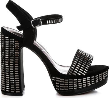 Starlet Rhinestone Platform Sandal