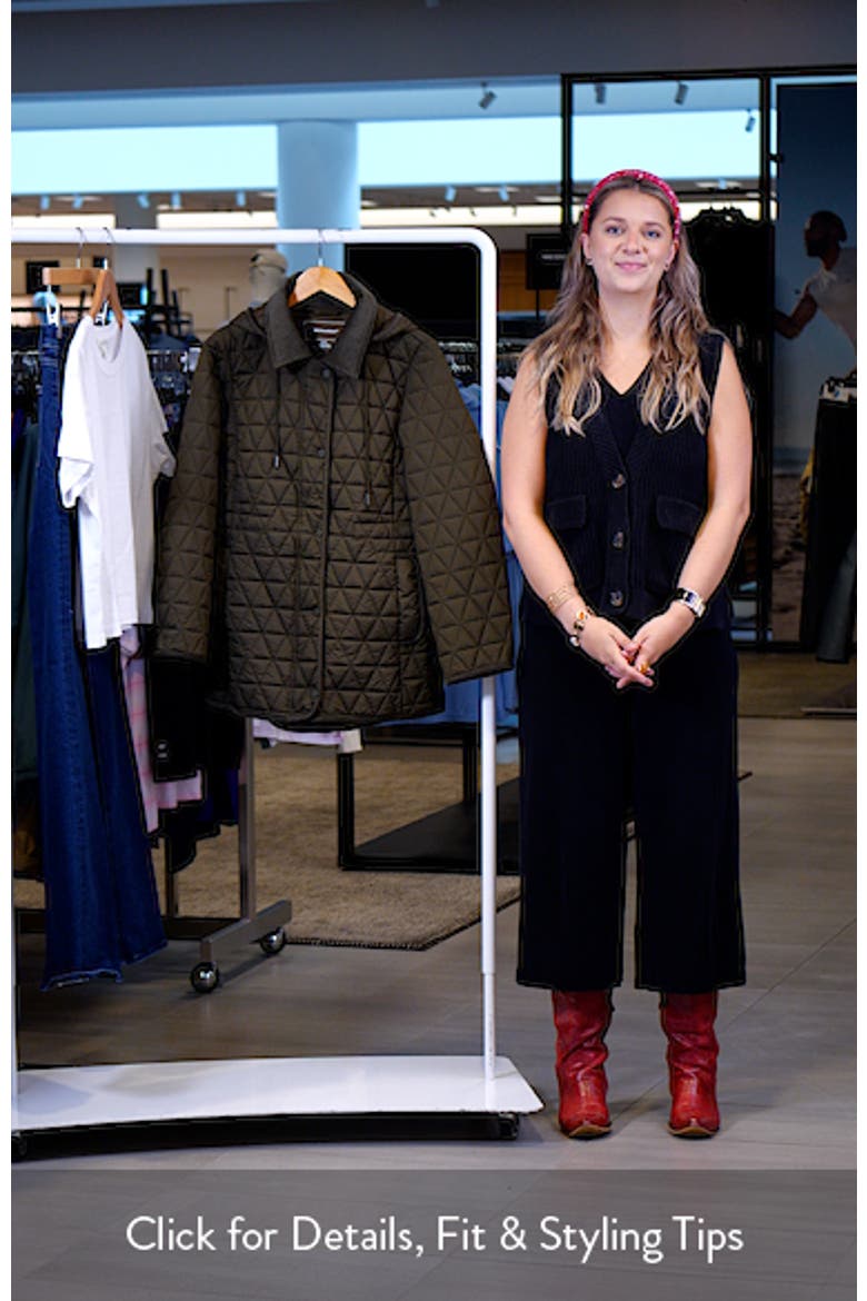 Quilted Hooded Jacket video