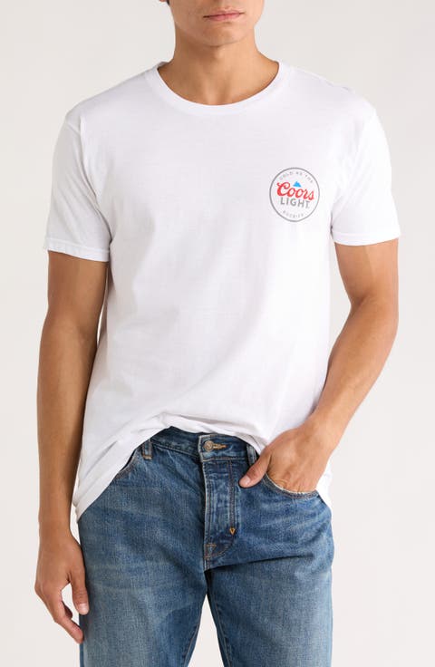 Coors Light Summit Cotton Graphic T-Shirt