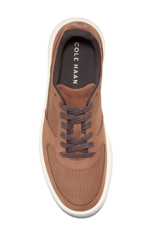 Cole Haan Grand Crosscourt Daily Court Sneaker In Brown
