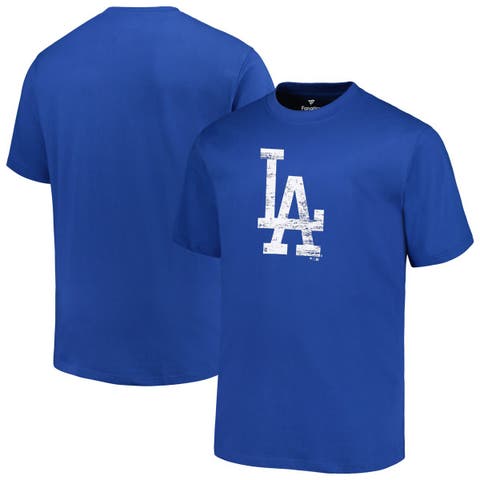 Men's Profile Royal Los Angeles Dodgers Big & Tall Primary Logo T-Shirt