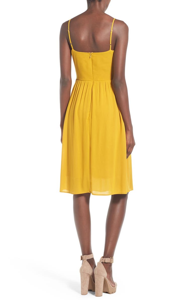Leith Tie Front Dress, Alternate, color,