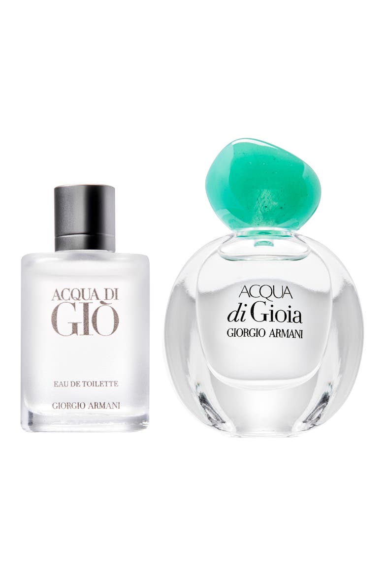 Acqua di Gio & Acqua di Gioia 2-Piece Gift Set, Main, color, NO COLOR