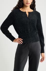Open Edit Tinsel Cardigan