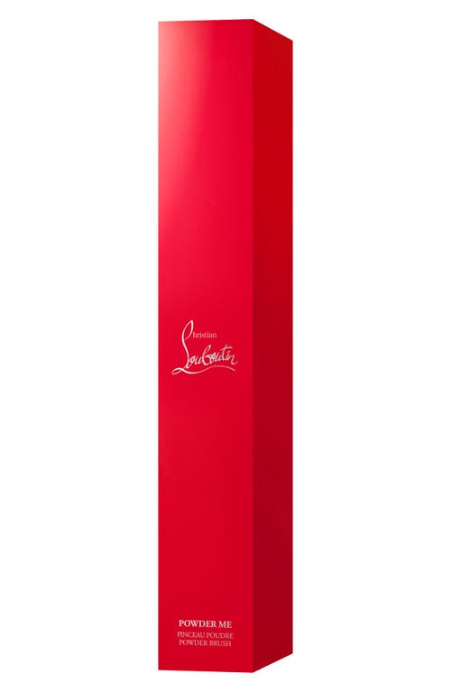 Christian Louboutin Powder Brush In Transparent