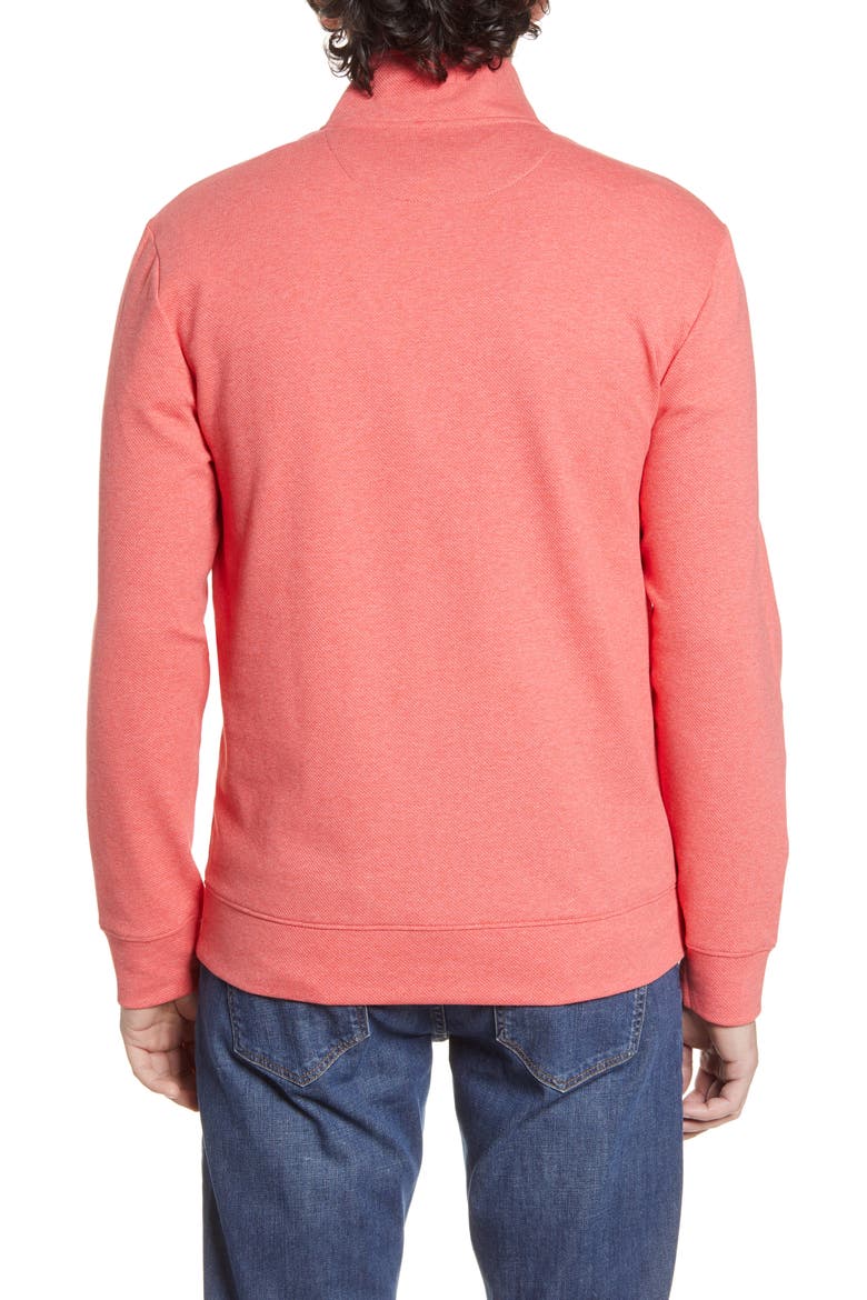 Saltwater Quarter Zip Pullover, Alternate, color, CUCKOO
