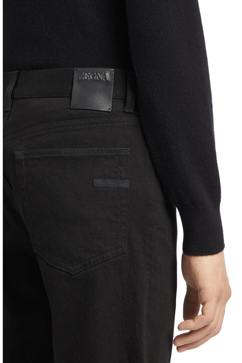 Stretch Denim City Fit Jeans, Alternate, color, BLACK