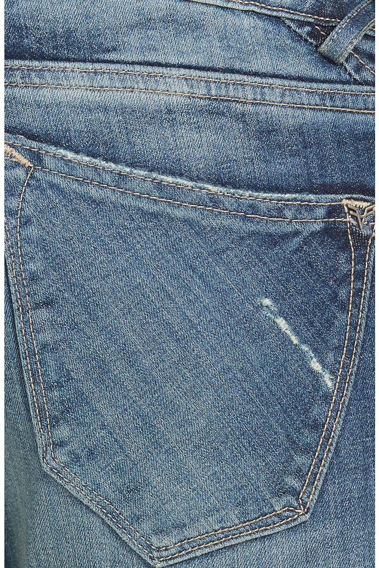 'Tomboy' Destroyed Skinny Jeans, Alternate, color, MEDIUM WASH