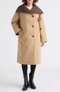 Scotch & Soda Ana Reversible Padded Wrap Coat