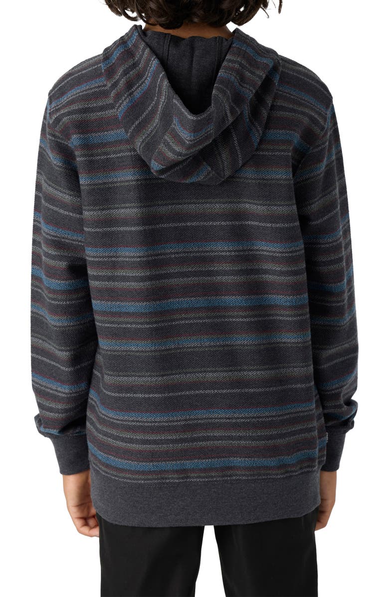 O'Neill Kids' Bavaro Stripe Pullover Hoodie, Alternate, color, 