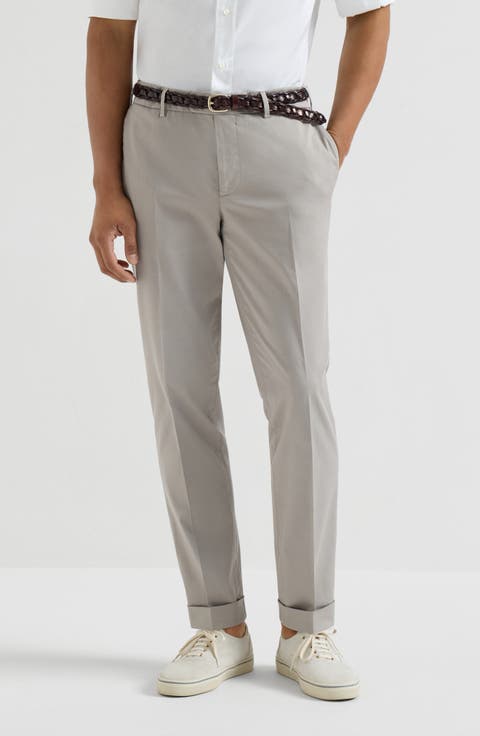 Comfort gabardine trousers
