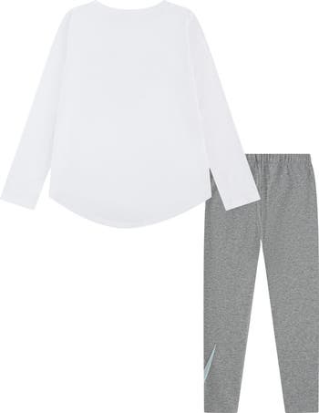 Kids' Heart Long Sleeve Graphic T-Shirt & Leggings Set