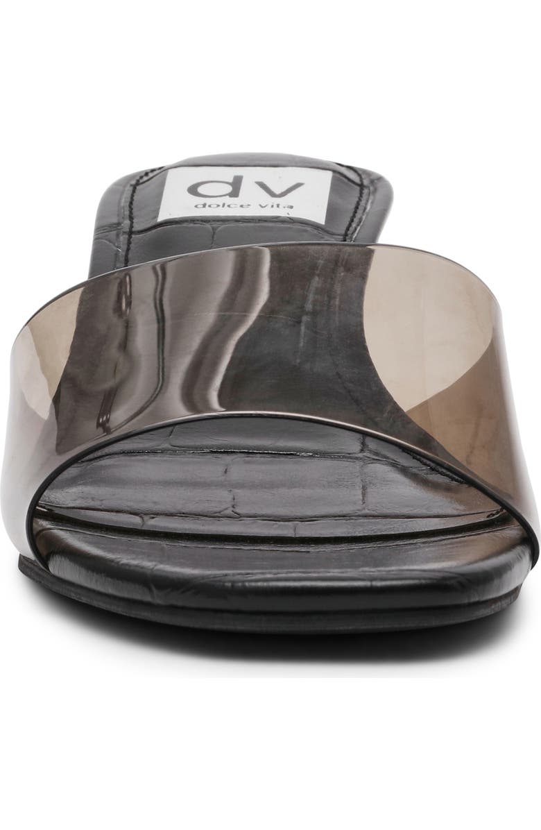 DV by Dolce Vita Brendah Slide Sandal, Alternate, color, Black Croco