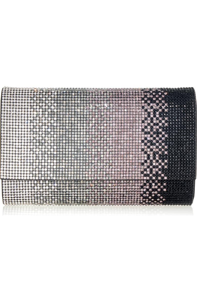 JUDITH LEIBER COUTURE Fizzoni Ombré Crystal Clutch, Main, color,