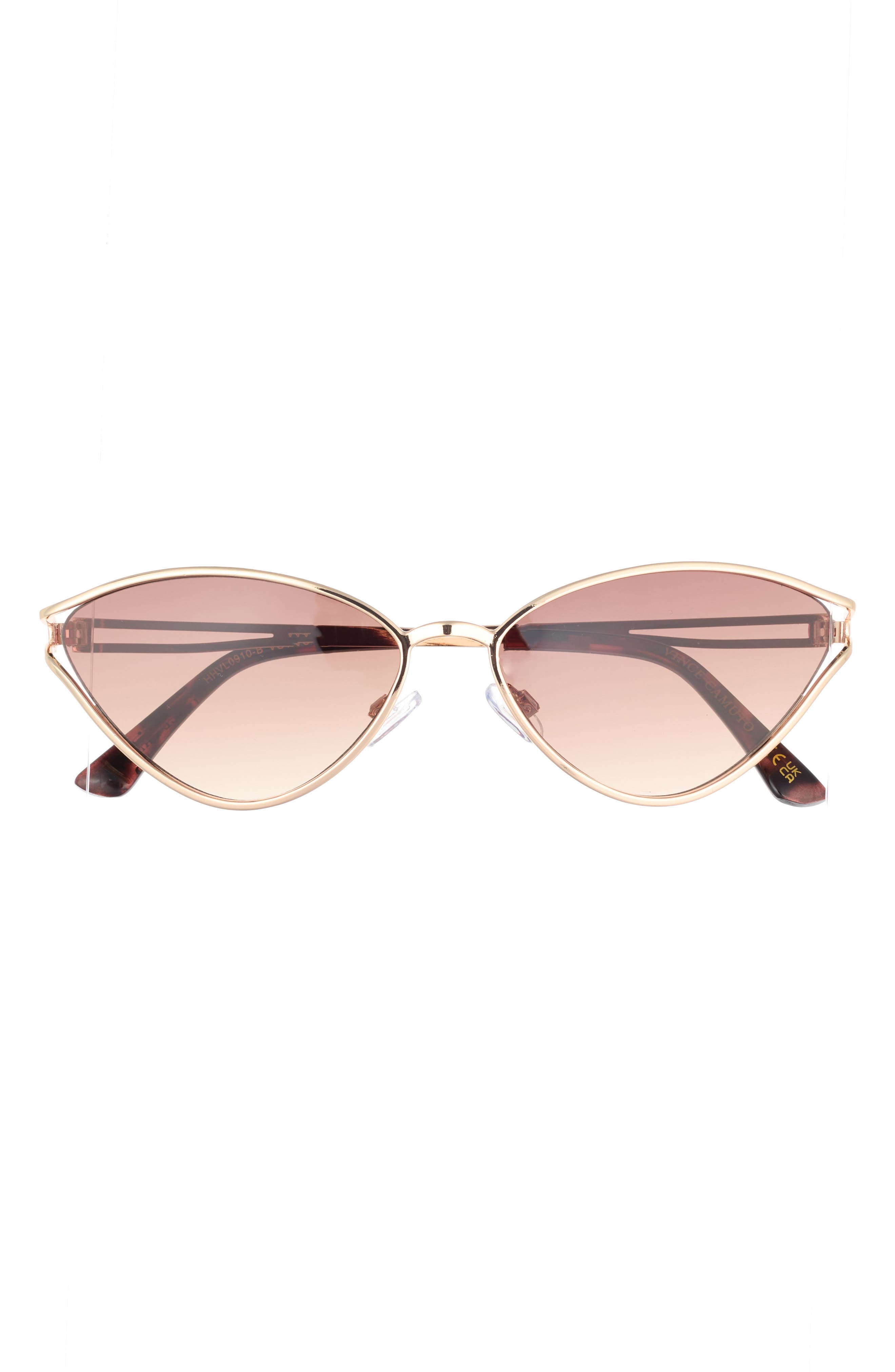 Vince Camuto 142mm Vented Cat Eye Sunglasses