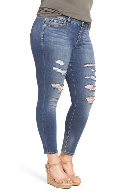 SLINK Jeans High Waist Ankle Skinny Jeans in Danika 