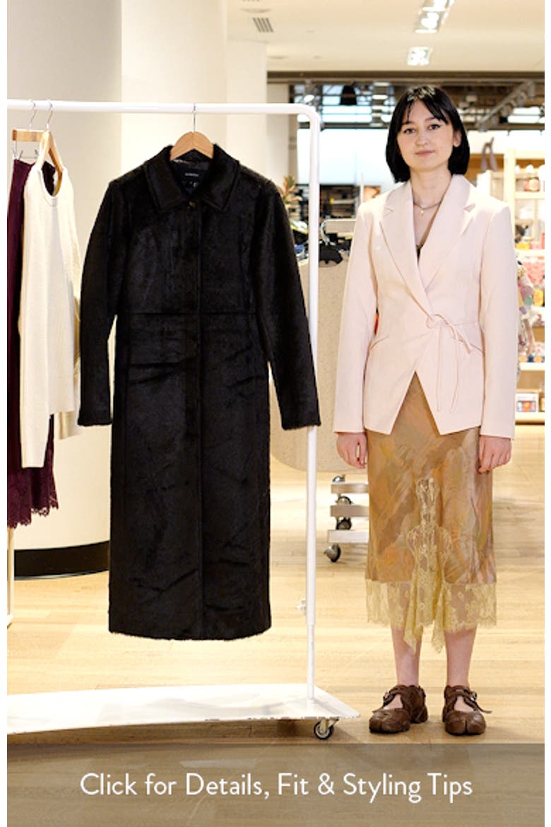 Faux Fur Long Coat video