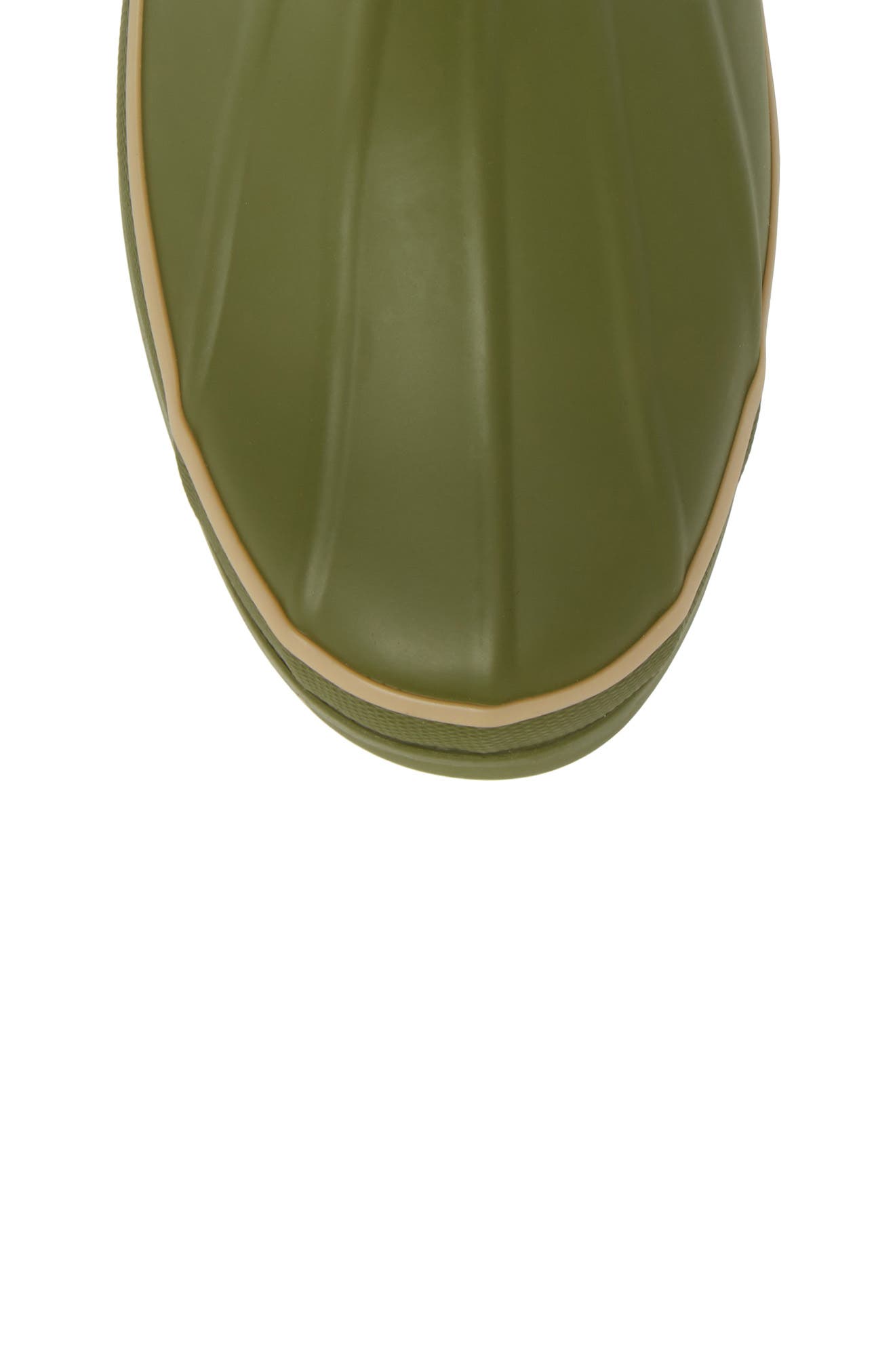 Classic Lace-Up Duck Boot, Alternate, color, OLIVE