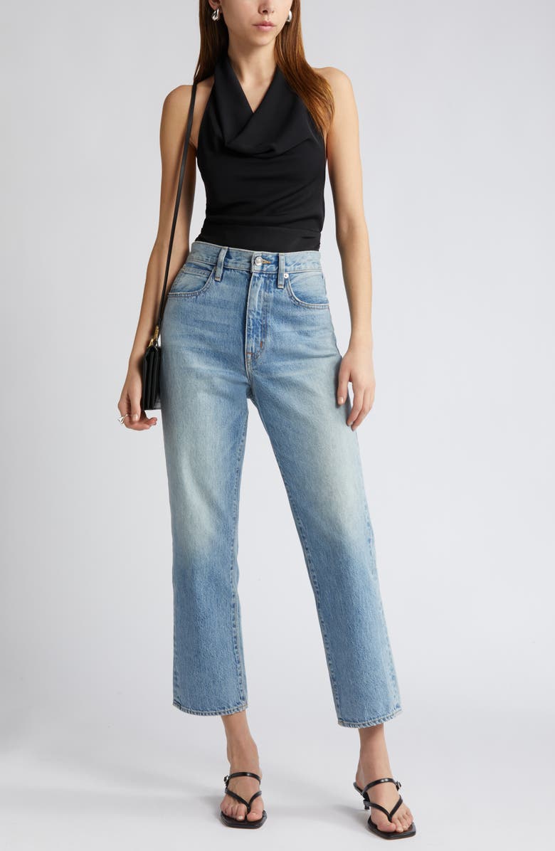 Open Edit Cowl Neck Halter Top, Alternate, color,