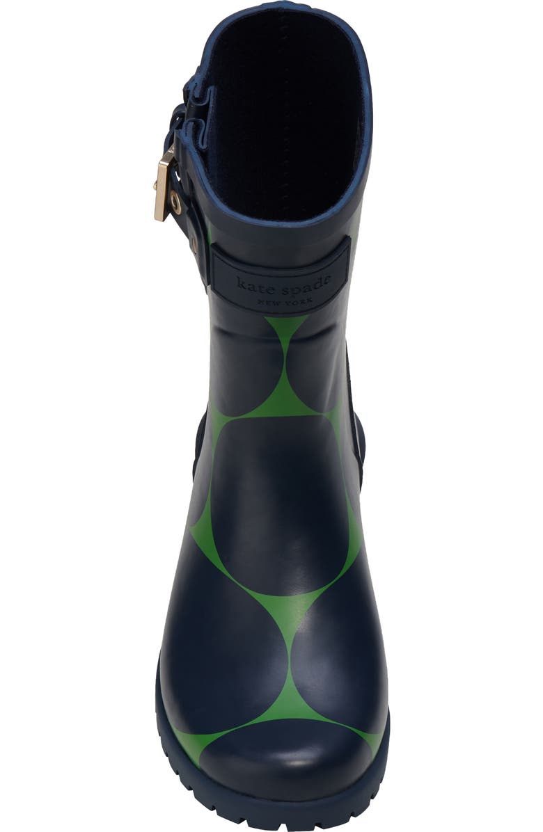 Kate Spade New York carina water resistant rain boot, Alternate, color,