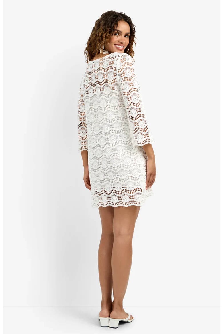 Lita Midi Dress, Alternate, color, Whitewash