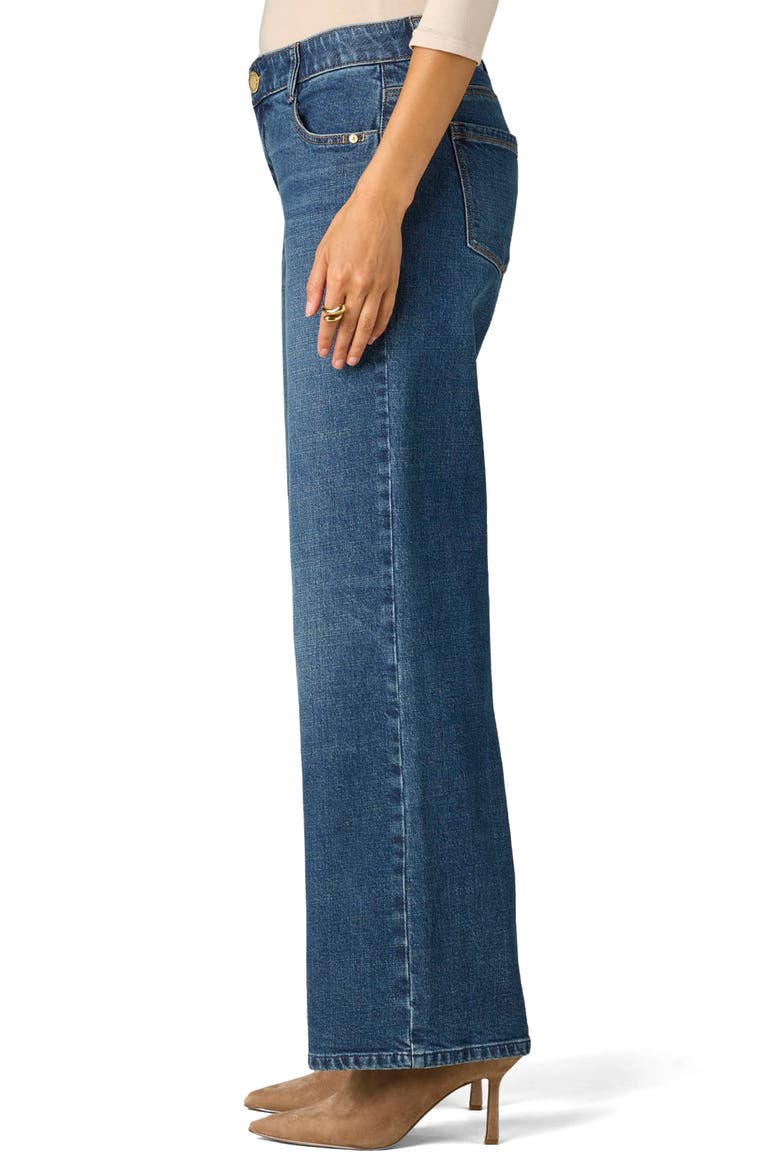 Sam Mid Rise Wide Leg Jeans, Alternate, color, BLUE