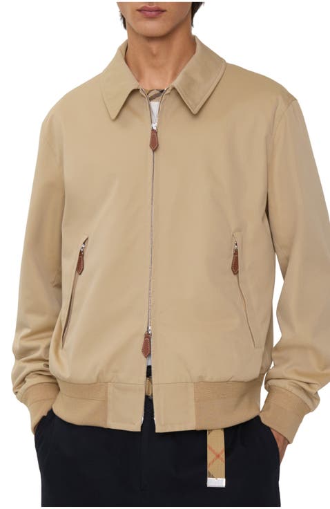 Gabardine Harrington Jacket