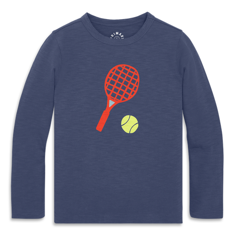 Kids Long Sleeve Tennis Tee