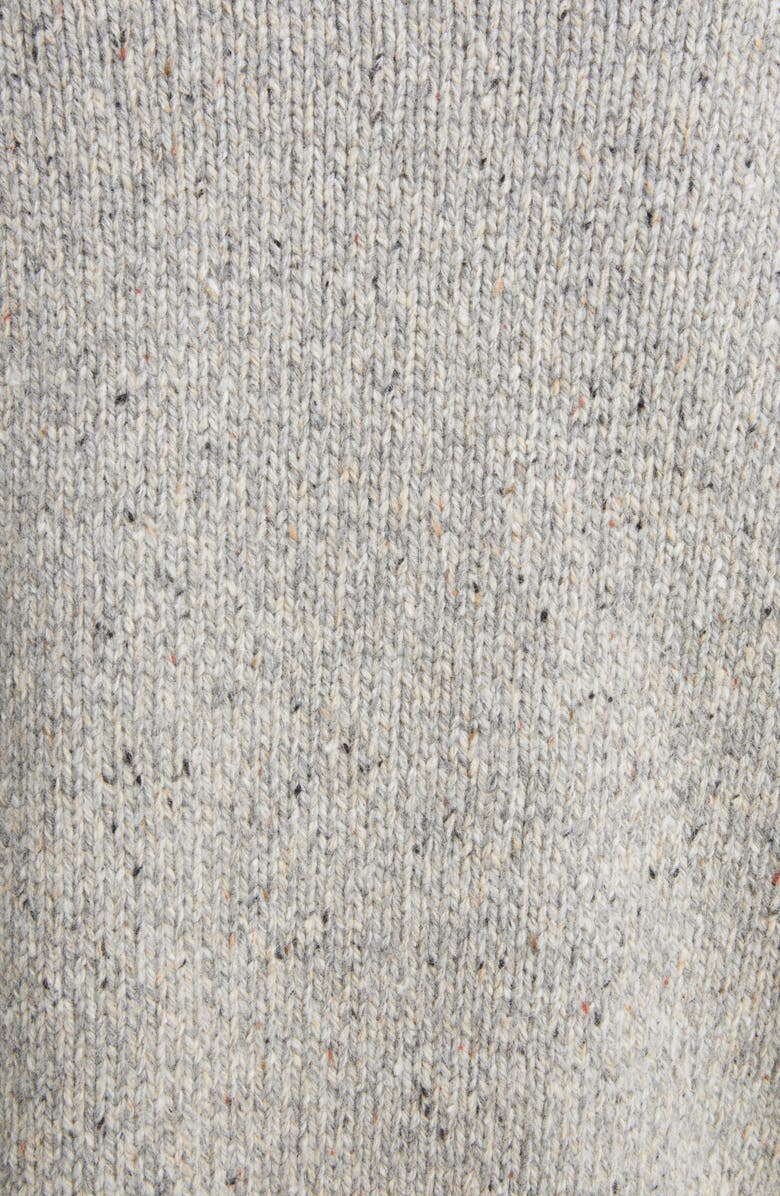 Acne Studios Floral Intarsia Wool Blend Sweater, Alternate, color, 